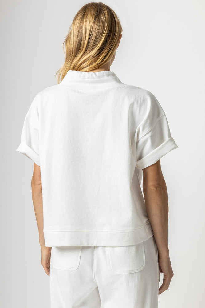 
                  
                    Lilla P | Elbow Sleeve Boxy Top
                  
                