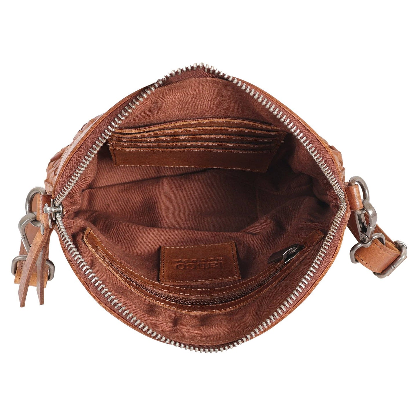 
                  
                    Coast Leather Crossbody Bag: Cognac
                  
                