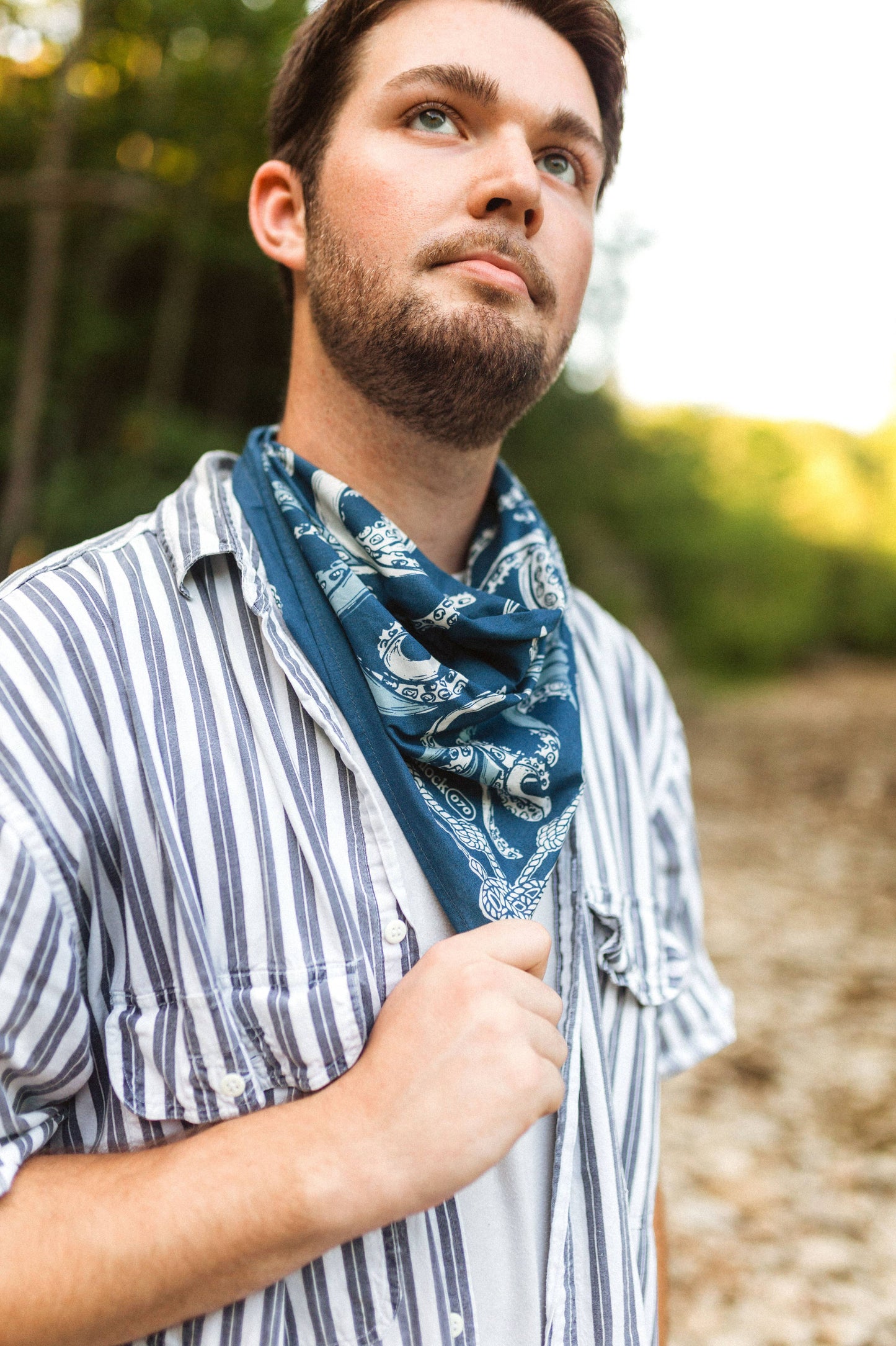 
                  
                    No. 070 Nautilus Bandana
                  
                