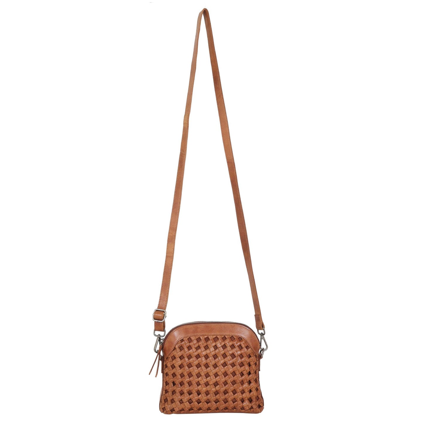 
                  
                    Coast Leather Crossbody Bag: Cognac
                  
                