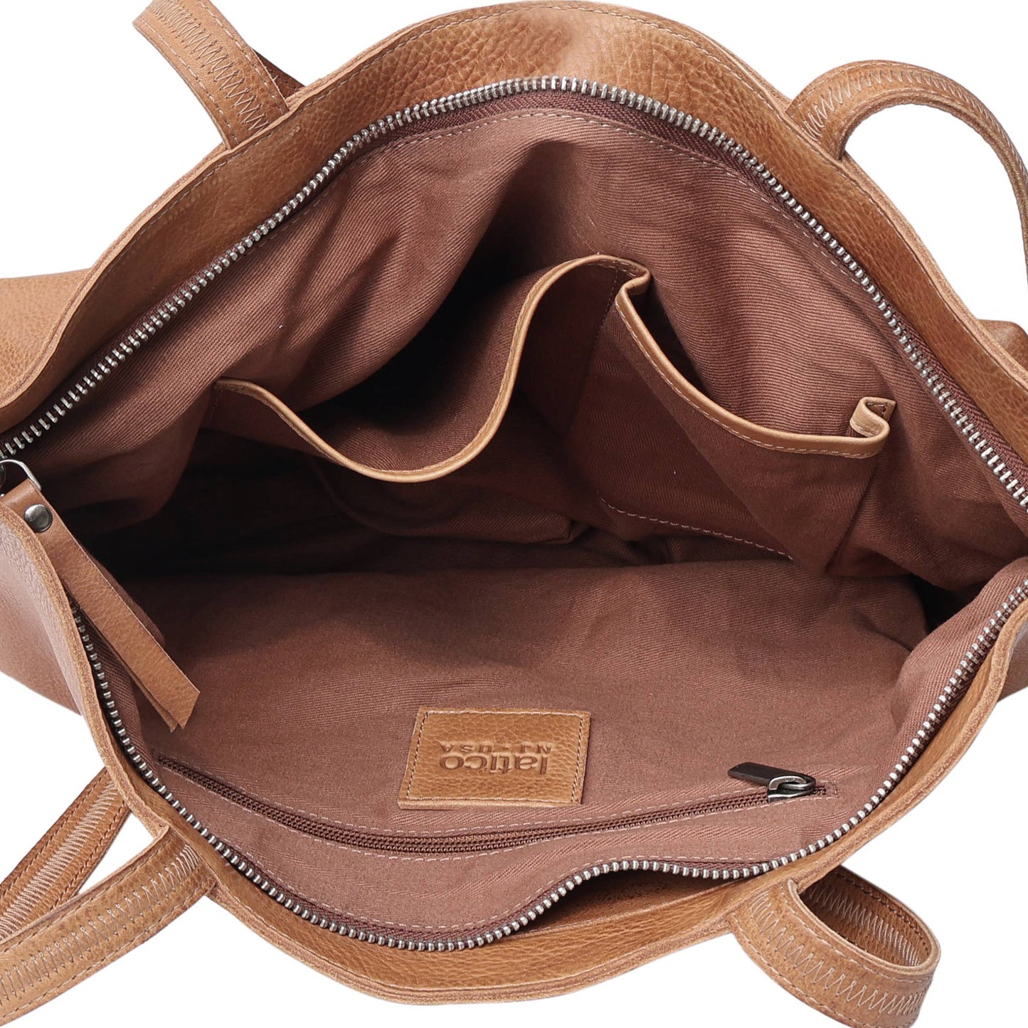 
                  
                    Margot Handcrafted Leather Tote/Shoulder Bags: Cognac
                  
                