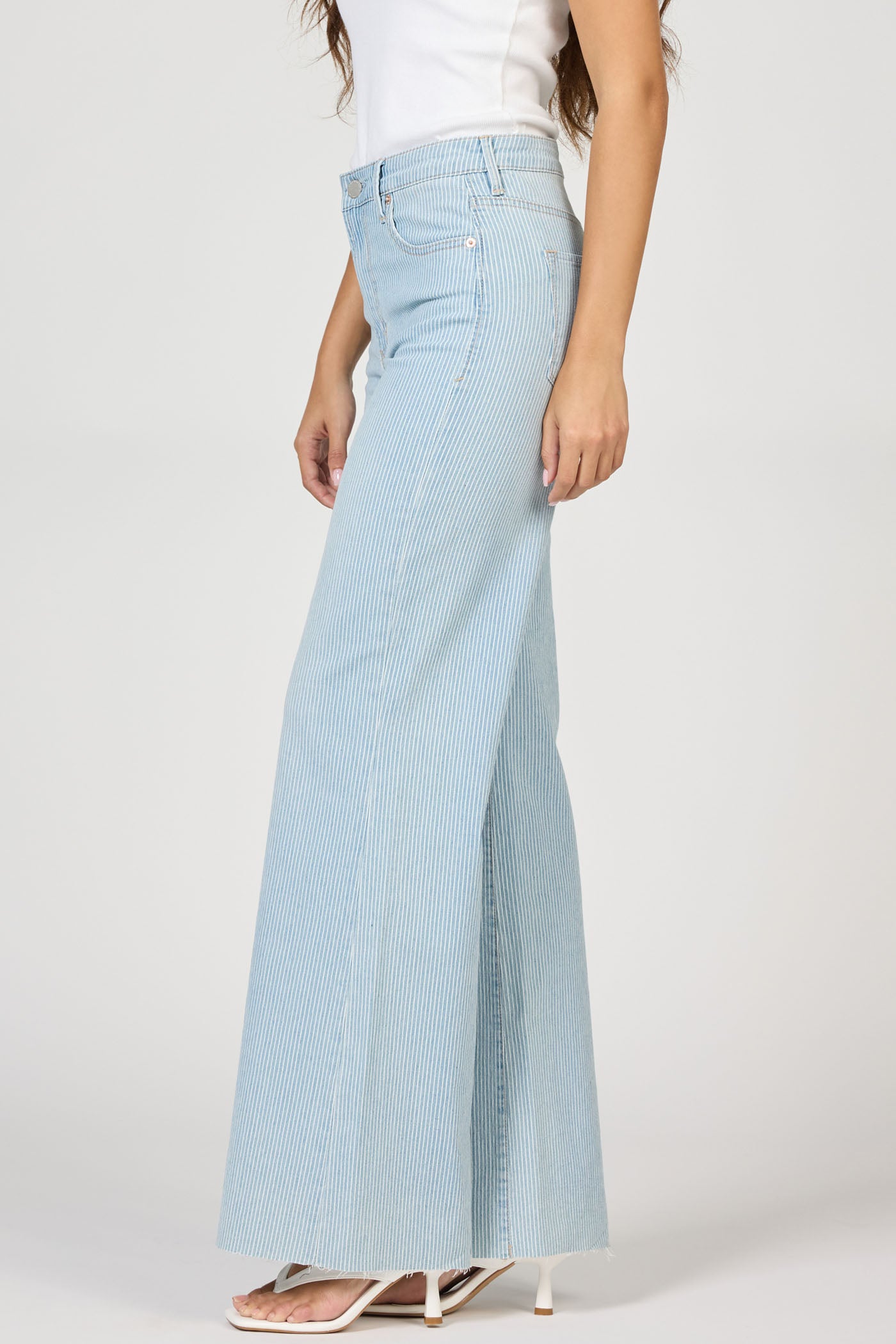 Dear John | Fiona Wide Leg | Railroad Stripes