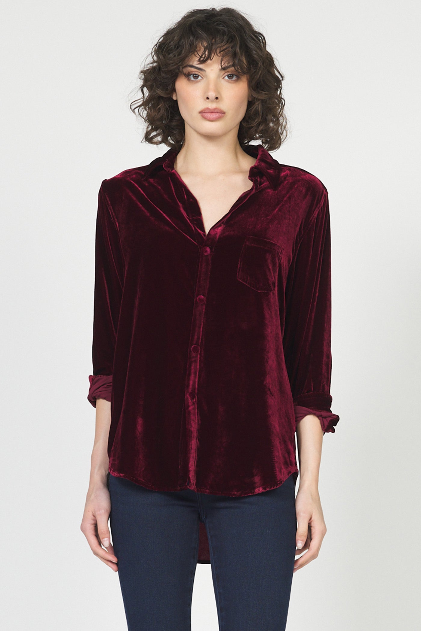 
                  
                    Dear John | Galina Velvet Top
                  
                