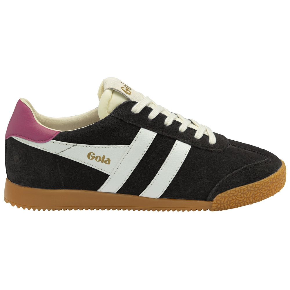 
                  
                    Gola | Elan Sneaker | Black/off white/fuchsia
                  
                