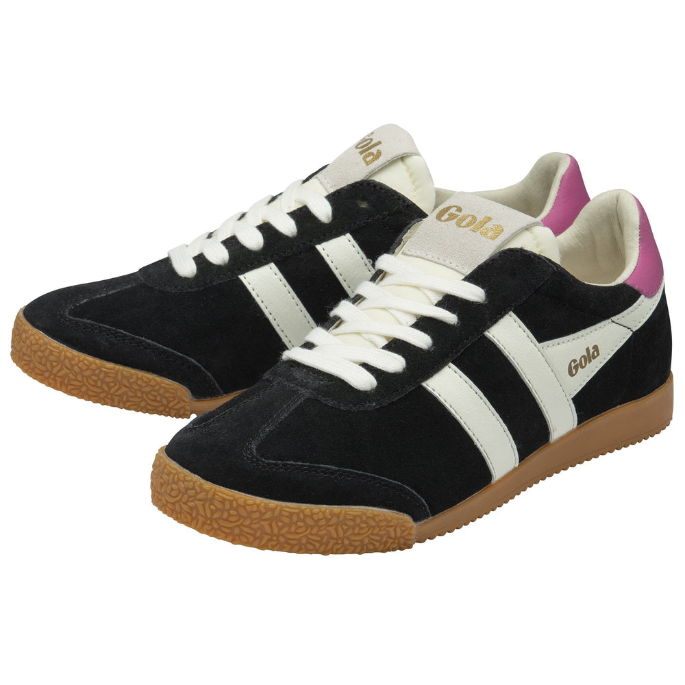 
                  
                    Gola | Elan Sneaker | Black/off white/fuchsia
                  
                