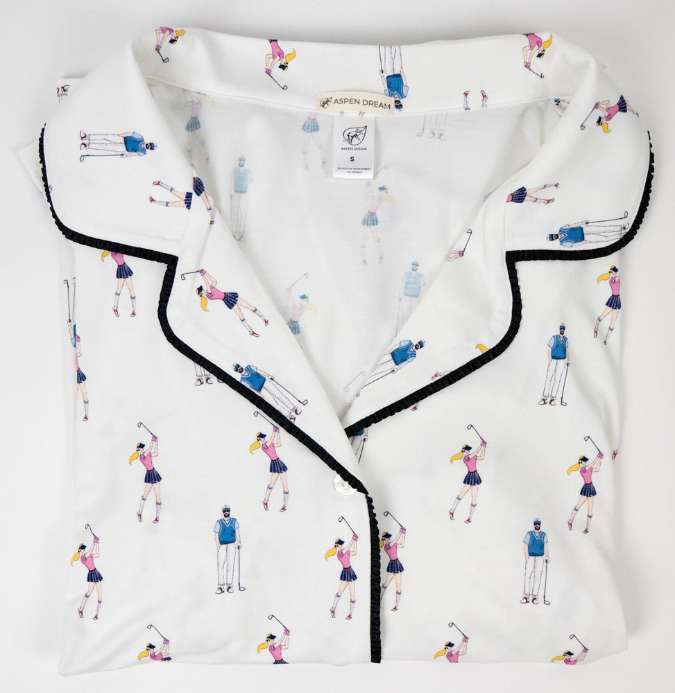 
                  
                    Aspen Dream | Golfers Short Pajama set
                  
                