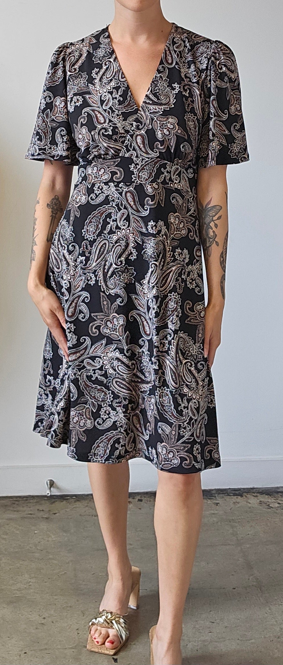 Veronica M | Flutter Sleeve Dress