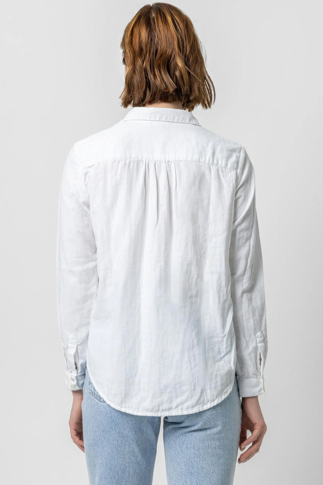 
                  
                    Lilla P | Long Sleeve Buttondown Top
                  
                