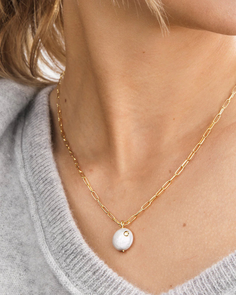 
                  
                    Gorjana | Reese Pearl Necklace
                  
                