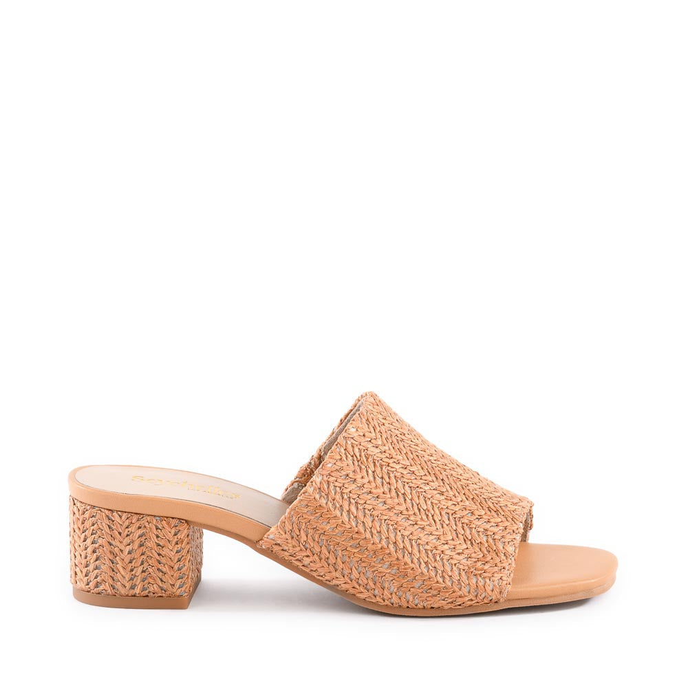 
                  
                    Seychelles | Pepper Sandal | Tan Raffia
                  
                