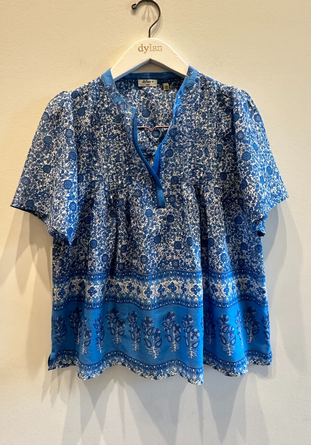 Dylan | Short Sleeve Portofino top