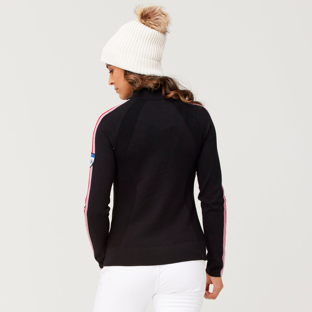 
                  
                    Krimson Klover | Downhill Zip Neck Sweater
                  
                