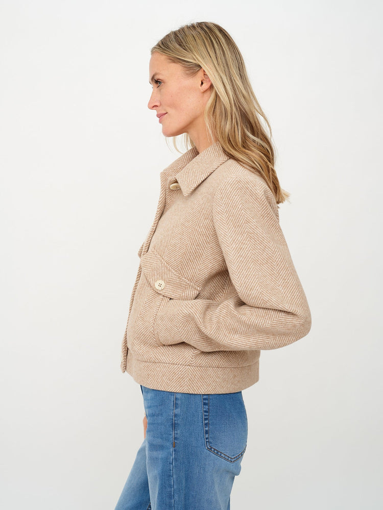 
                  
                    Six Fifty | Kartrina Herringbone Jacket
                  
                