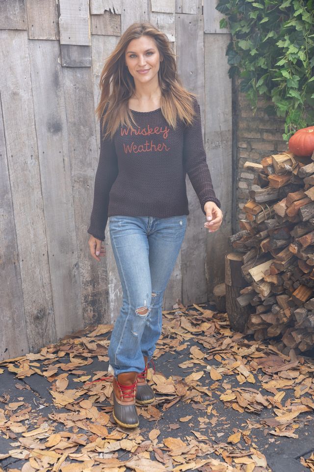 Wooden Ships | Whiskey Weather Crewneck Sweater