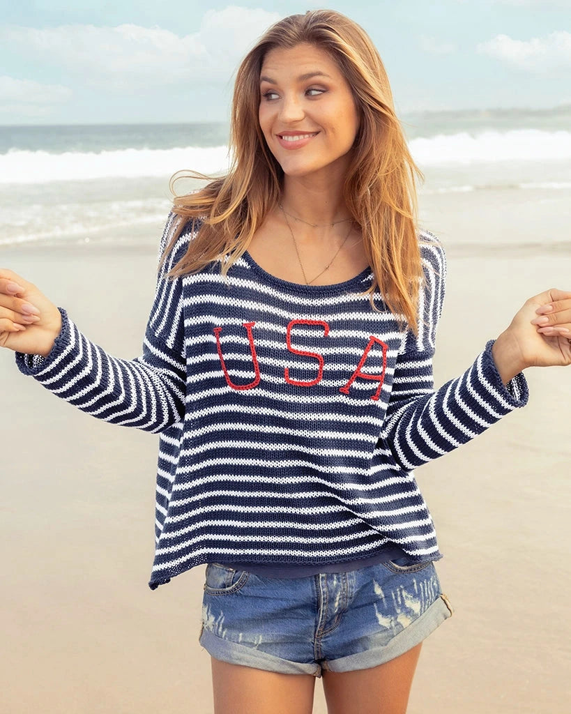 Wooden Ships | USA Striped Crew