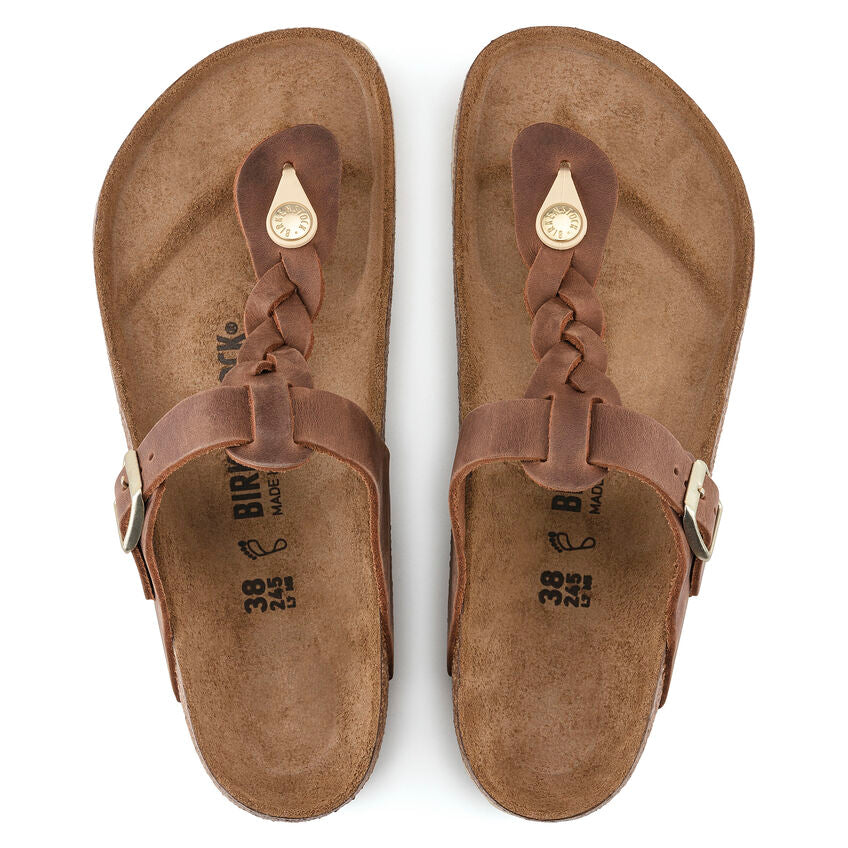 
                  
                    Birkenstock |  Gizeh Braided Oiled Leather
                  
                